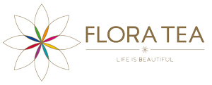 Dubbelwandige Theemok met Flora Tea logo - Flora-Tea